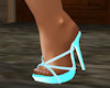 Juliett Turquoise Heels