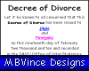 Custom Divorce Decree 6