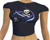 Skull top   Navy