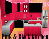 Pink ~N~ Blk Kitchen