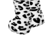 White Leopard Boots