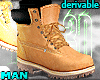Custom Leather  Boots