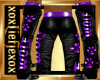 [L] WOLF Purple Pants M