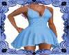 BSU Blue Flare Dress