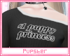 puppy princess | black