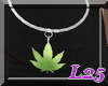 Cannabis Leaf Necklace S