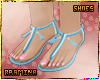 Minnie sandals blue 
