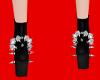 flower heels w/spikes