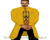 yellow multi 3pc suit