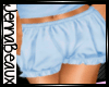 (JB)Blue Ruffle shorts