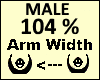 Arm Scaler 104%