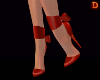 {DP} Sexy Red Bow Heels