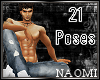 21 male poses