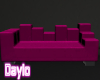 Ɖ•Cube Couch Pink
