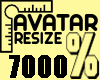 Avatar Resize 7000% MF