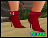 *SW* Red Ankle Boots