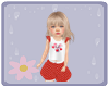 Kids Vday Mouse Outfit