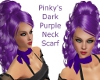 PinkysDarkPurplNeckScarf