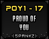 Proud Of You - POY