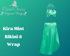 Kira Mint Bikini & Wrap