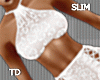 TD l Lace White SLIM