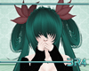 Miku Mask Green