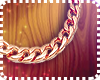 R- Red Gold Necklase f.
