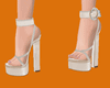 !     CREAM HEELS SHOES