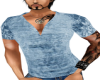 Blue Vintage Men's Shirt