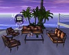 Brown Outdoor Sofa Set