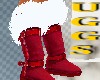 RED UGGS boots