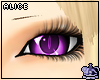 Purple Feline Eyes