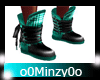 Turquoise Boots 