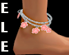 APRICOT FALL ANKLET