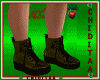 C*Green combat boots