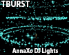 DJ Light Teal Burst
