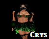 (CRYS) Toxic Flame Dress