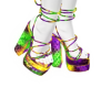 Animate Mardi Gras Heels