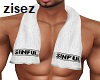 !Sinful sexy neck towel