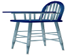 Blue Scaled High Chair