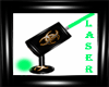 laser verde rave animado
