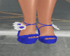 [G] Blue daisy heels