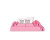 Pink Weed couch