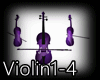 Purple Violin Dj Light