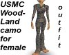 USMC Female camo outfit