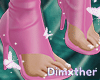 X. BRB Pink Heels