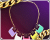 Rainbow Gems Necklace