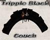 Trtipple Black Couch