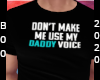 Daddy voice