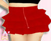 Red High Skirt
